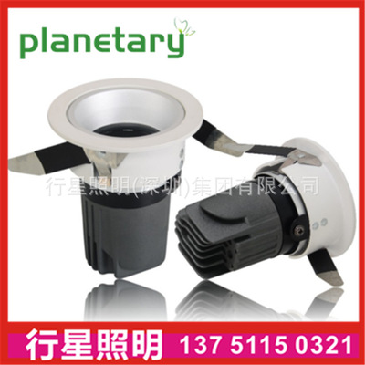 COB wall washer spotlight hotel downlight ceiling light die-cast aluminum spotlight high-end