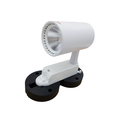 Black track spotlights, second-line, third-line, four-line, surface-mounted exhibition hall