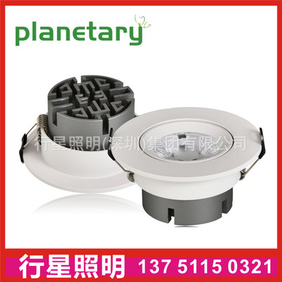 Die-casting aluminum spotlight high-end ceiling light downlight COB spotlight anti-glare hotel
