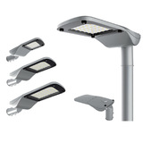 Light controlled induction street lamp