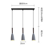 White and black suspended DOWN LIGHT