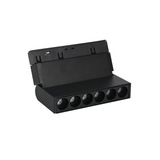 Embedded folding magnetic light installation